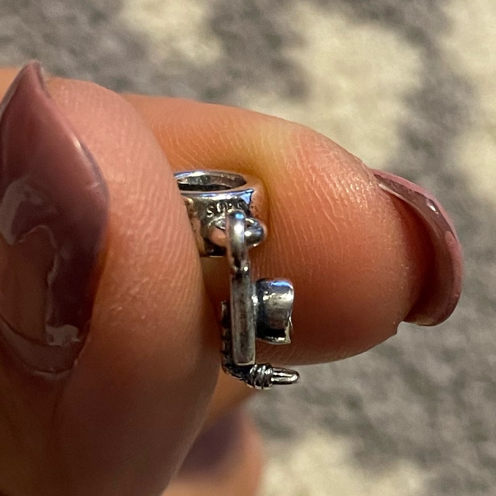 Authentic PANDORA Graduation Hat Charm - Picture 7 of 7